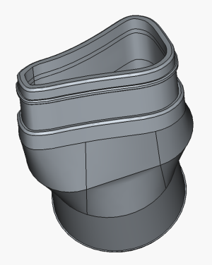 CFmoto 800-MTX патрубок для предфильра