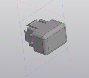Заглушка кнопка с тонеля кпп лада калина гранта
