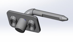 Крепление козырька Лада ВАЗ 2113 2114 2115