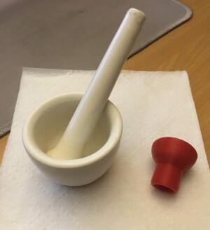 Насадка для пестика ступки