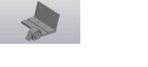 Фиксатор клавиатурной полки стола