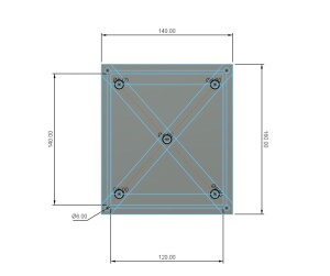 Рамка для вентиляции с декоративной крышкой