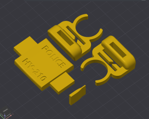 Фонарик HY-210 налобное крепление