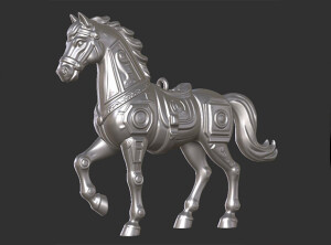 Ёлочная игрушка 2026 Лошадка