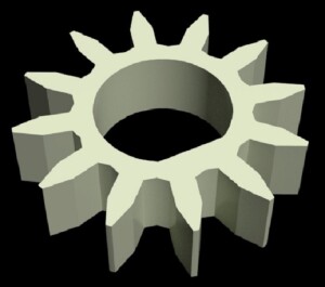 Шестеренка для лапшерезки