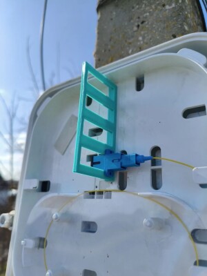 Планка для оптических муфт 16 sc/lc