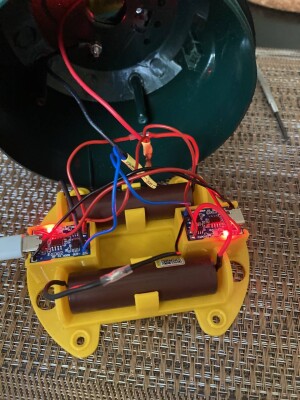 Адаптер для литиевых аккумуляторов фонаря "ЭРА"