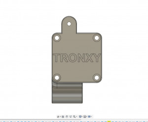 Пара деталек для переделки Tronxy XY-2