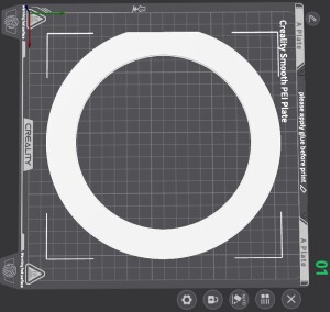 Кольцо для замены люминесцентной лампы Prym Model 610 713 на диодную ленту.
