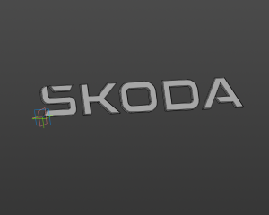 Логотип Skoda Шкода новый дизайн