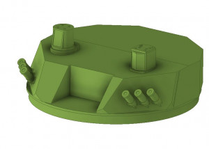 Башня для R/C танка, типа БМД 4М