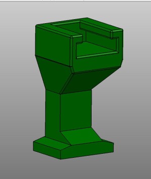 Ножка для автономного дизельного отопителя V.2
