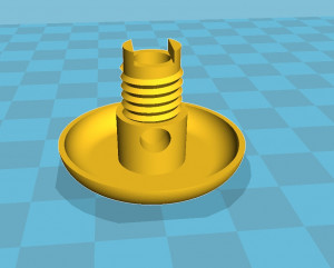 Форсунка аэромассажа ванной BAS