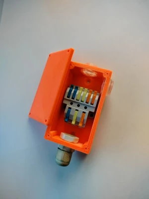 Распределительная коробка для клеммной колодки типа ваго