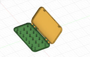 Пенал для шпуль швейной машинки (20 шт)