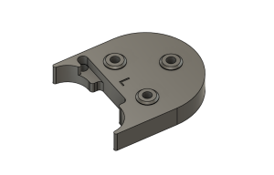 Проставка крыла для m365 под 10 колеса.