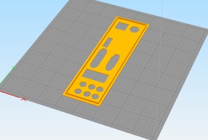 Задняя планка MSI H61M-E33