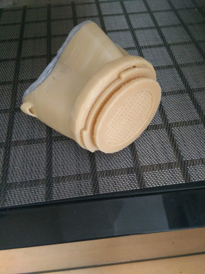 Маска-Респиратор на ватных дисках с защитой диска от аэрозолей