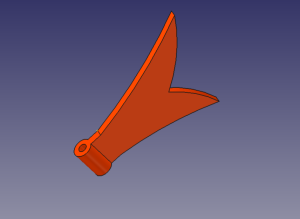 Хвостик для воблера Tiny Magallon