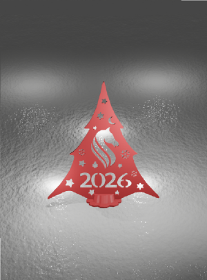 Ёлка с конем 2026