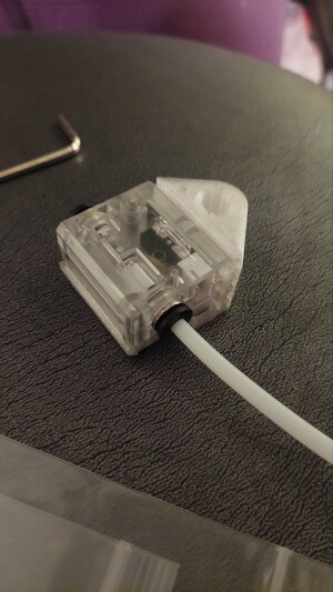 Flying Bear S1 крепление датчика филамента. Перенос под колпак.