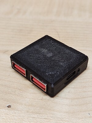 Корпус дешевого USB хаба с Али