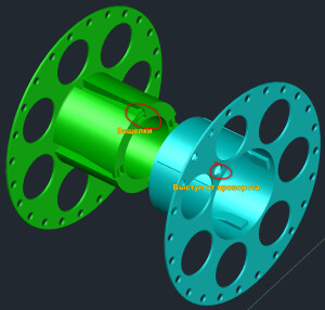 Катушка для бескатушечного пластика Creality