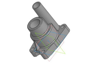 Корпус помпы лодочного мотора, Honda 5.0