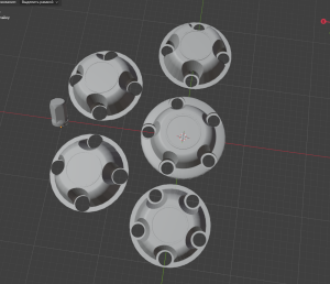 Колпак, накладка, пыльник, заглушка для штампованных дисков "фальш-хабы", для дисков 4х100, 4х98, 5х100. 5х114.3