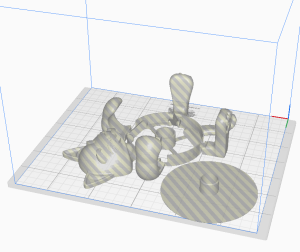 Подстаканник. Обнимающая кошка с подвижными лапками