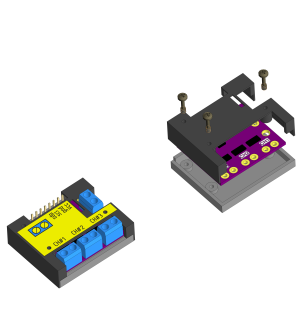 Корпус для модуля INA3221