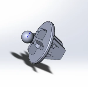 Клипса багажника Ford Fusion на подъем полки