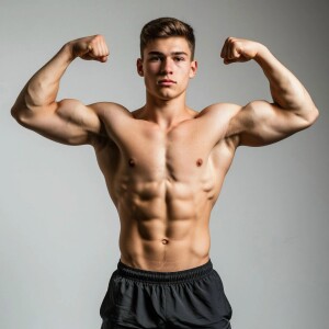 Статуэтка спортивного парня