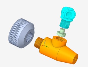 Умывальник на отдыхе для 1,5 - 2 литровых ПЭТ бутылки