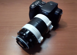 Тубус макро насадки для фотоаппарата KODAK Z1012 IS и объектива Гелиос-44-2