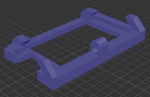 Крепление платы