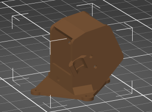 Канопа DJI O4 маунт крепление