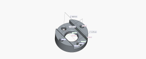 Переходник для гайки оси Z 3d принтера Anycubic kobra neo