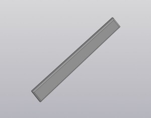 Нижний порожек для гитары