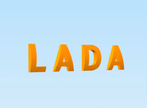 Надпись LADA