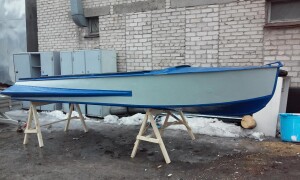 Лодка Казанка с буляби