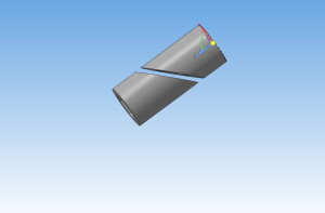 Крепление переднего крыла велосипеда в вилке.
