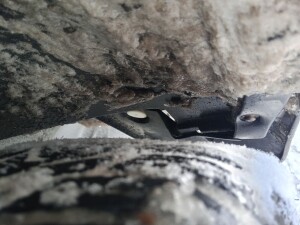 Клипса крепления переднего брызговика Ларгус