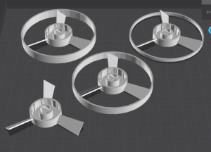 Винт-пропеллер для детского пистолета