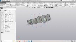 Бортовая, к предыдущей модели гусеницы с катками, под шаговый мотор 28BYJ-8