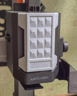 Декоративная панель экструдера Anycubic cobra 3 (в стиле бетонного забора ПО-2)