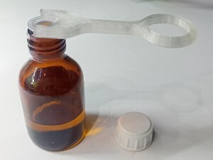 Открывашка для стеклянных аптечных флаконов v1