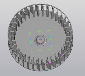 Вентилятор для осушителя ballu