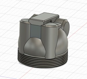 Корпус фонарика под 18250