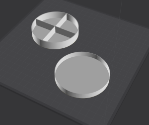 Чашка Петри 80 мм 4 секции